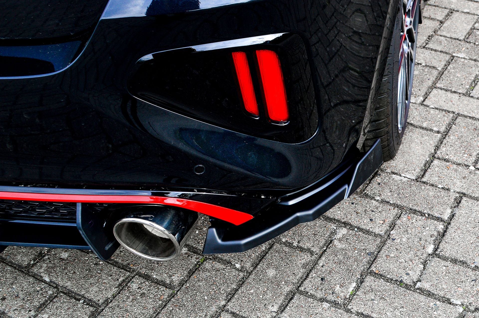 Heckansatz Seitenteile ABS Kia Ceed GT, CD ( FL) ab Bj.: 2021- Carbon