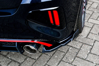 Heckansatz Seitenteile ABS Kia Ceed GT, CD ( FL) ab Bj.: 2021- Carbon
