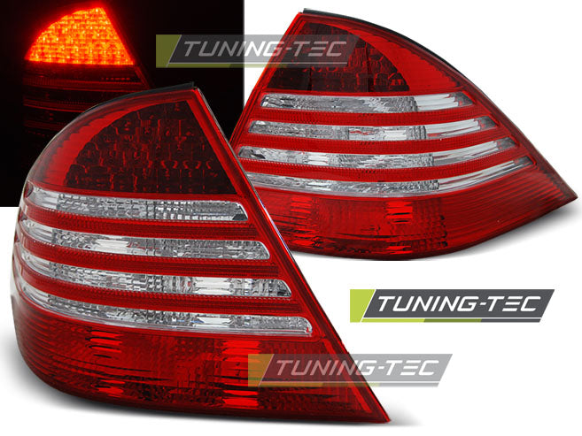 Tuning-Tec LED Rückleuchten für Mercedes Benz S-Klasse W220 98-05 rot/klar