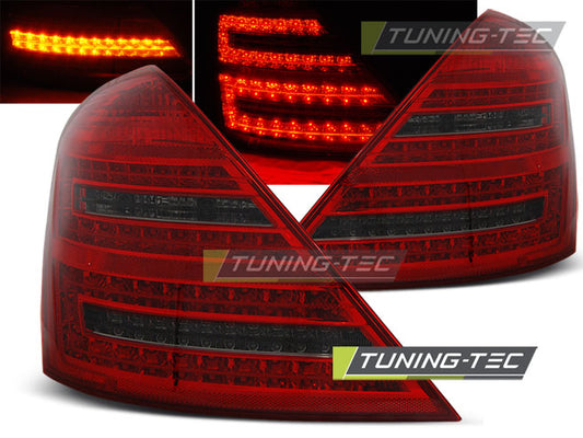 Tuning-Tec LED Rückleuchten für Mercedes Benz S-Klasse W221 05-09 rot/rauch