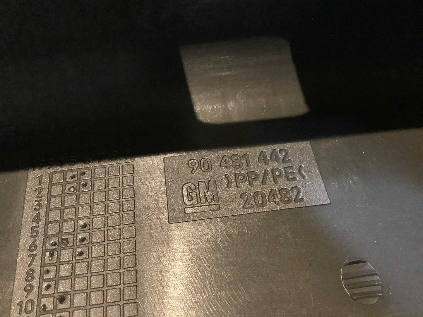 Opel Tigra A Abdeckung Kofferraum Original GM NEU