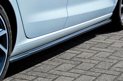 CUP Seitenschwellersatz ABS Hyundai i30 N-Line Schrägheck Schwarz Glanz