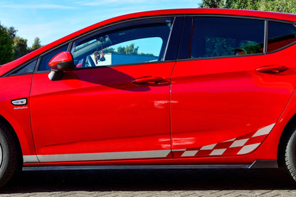 CUP Seitenschwellersatz mit Wing hinten Hyundai i30 N-Line Kombi Carbon
