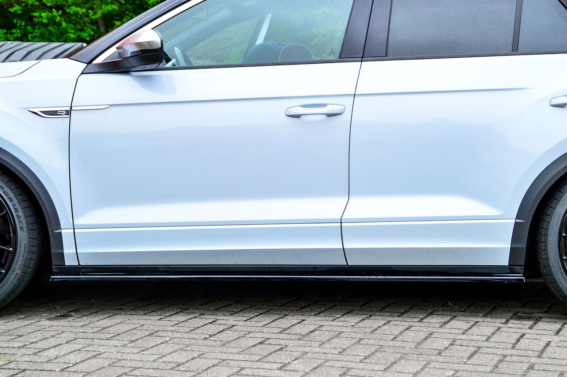 CUP Seitenschweller Volkswagen T-Roc R ( A1 ) Bj.: 2019-2021 Carbon
