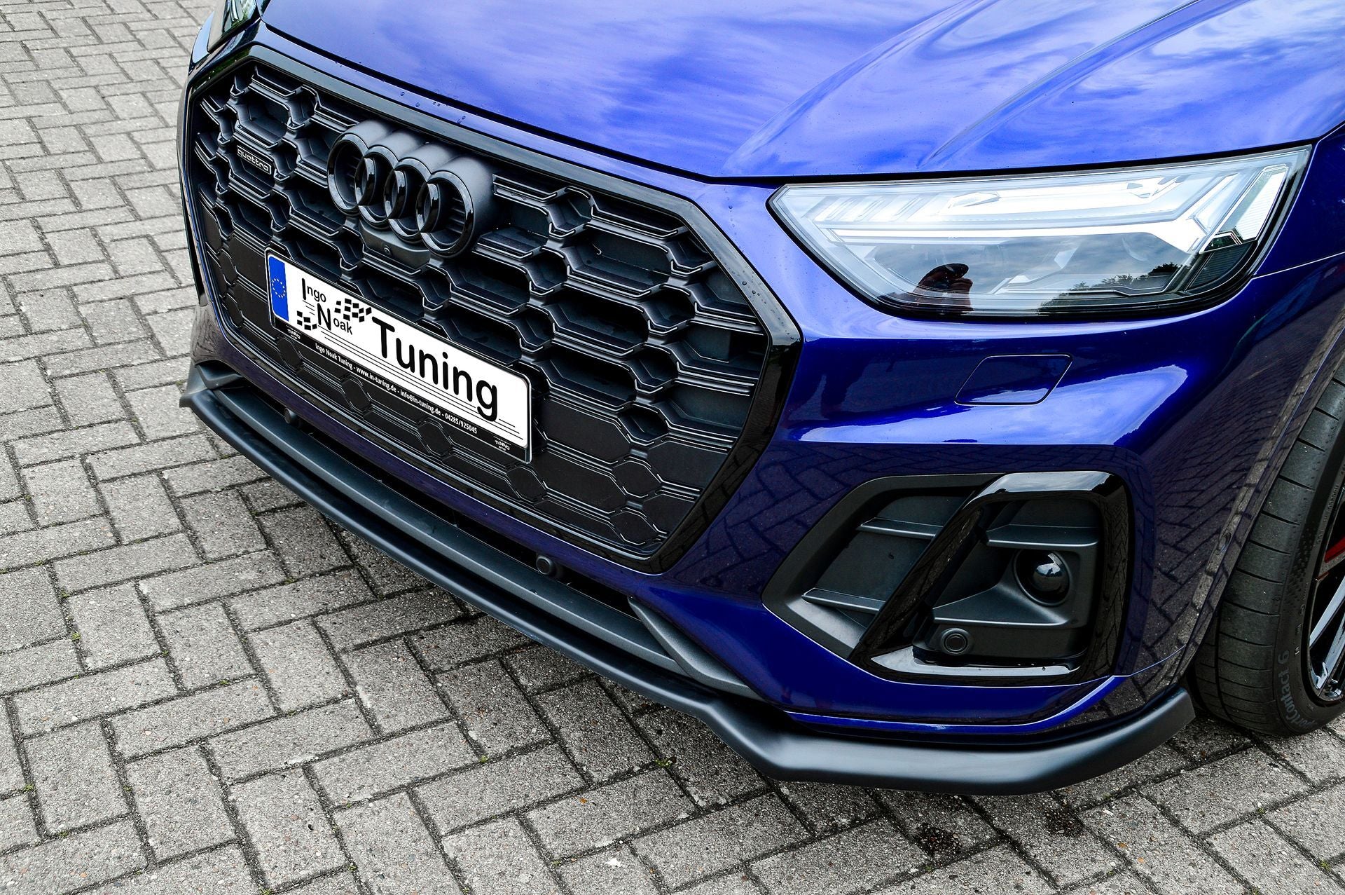 CUP Frontspoilerlippe ABS Audi Q5 FY (FYB) ab Bj.: 2020- Carbon