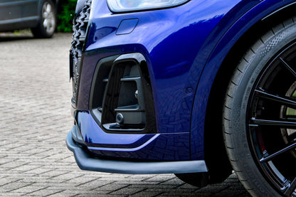CUP Frontspoilerlippe ABS Audi Q5 FY (FYB) ab Bj.: 2020- Schwarz Glanz
