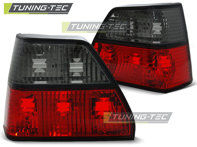 Tuning-Tec Rückleuchten für VW Golf 2 (II) 83-91 rot/rauch