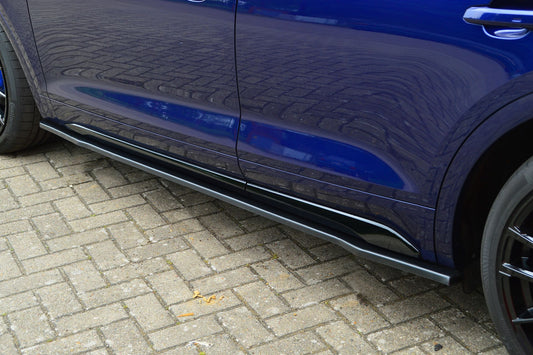 CUP Seitenschweller Audi Q5 FY (FYB) ab Bj.: 2020- Schwarz Glanz