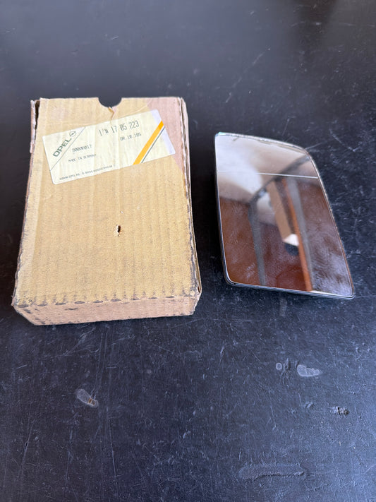 Original GM Opel Kadett E Spiegelglas NEU