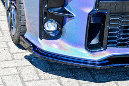 CUP Frontspoilerlippe ABS mit Seitenwing Toyota Yaris GR XP21 Carbon