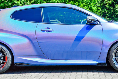 Seitenschwellersatz mit Wing Toyota Yaris GR XP21 ab Bj.: 2020- Carbon