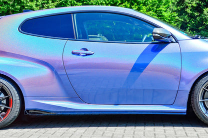 Seitenschwellersatz mit Wing Toyota Yaris GR XP21 ab Bj.: 2020- Carbon