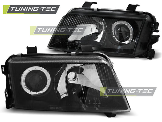 Tuning-Tec Scheinwerfer für Audi A4 B5 94-98 schwarz
