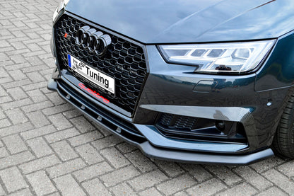 CUP Frontspoilerlippe ABS Audi A4 B9 Bj.:06/2018-05/2019 Schwarz Matt