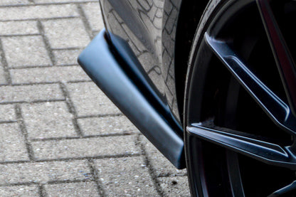 Heckansatz Seitenteile ABS Audi S4 Typ: B9 Bj.:2015-2019 Schwarz Glanz