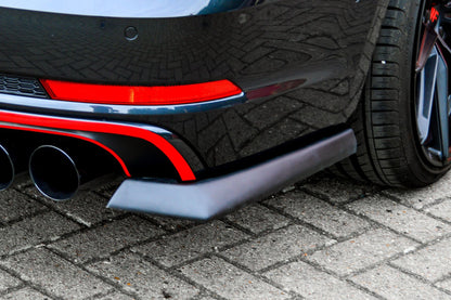 Heckansatz Seitenteile ABS Audi S4 Typ: B9 Bj.:2015-2019 Schwarz Glanz