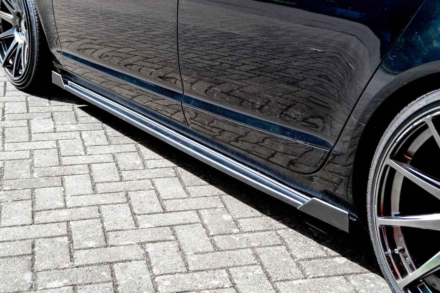 Seitenschwellersatz mit Wing Audi A6 4F Bj.: 2004-2008 Carbon