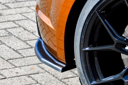 Heckansatz Seitenteile ABS Audi TT RS, 8S Bj.: 2016-2018 Schwarz Matt