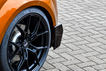 Hintere Seiten Flaps/Flicks Audi TT RS, 8S Bj.: 2016-2018 Schwarz Matt