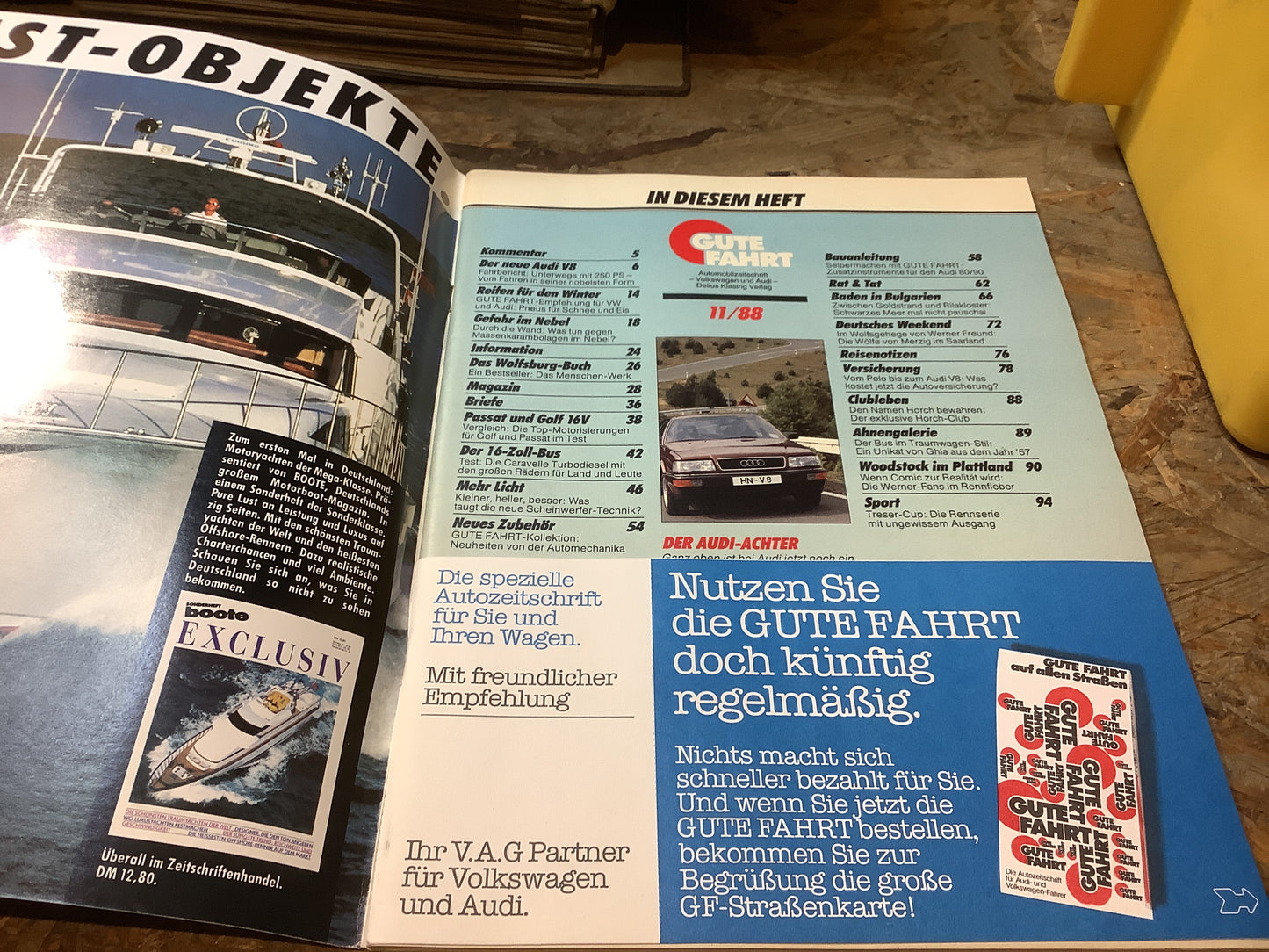 Gute Fahrt Neue Winterreifen im Test Ausgabe 11/88