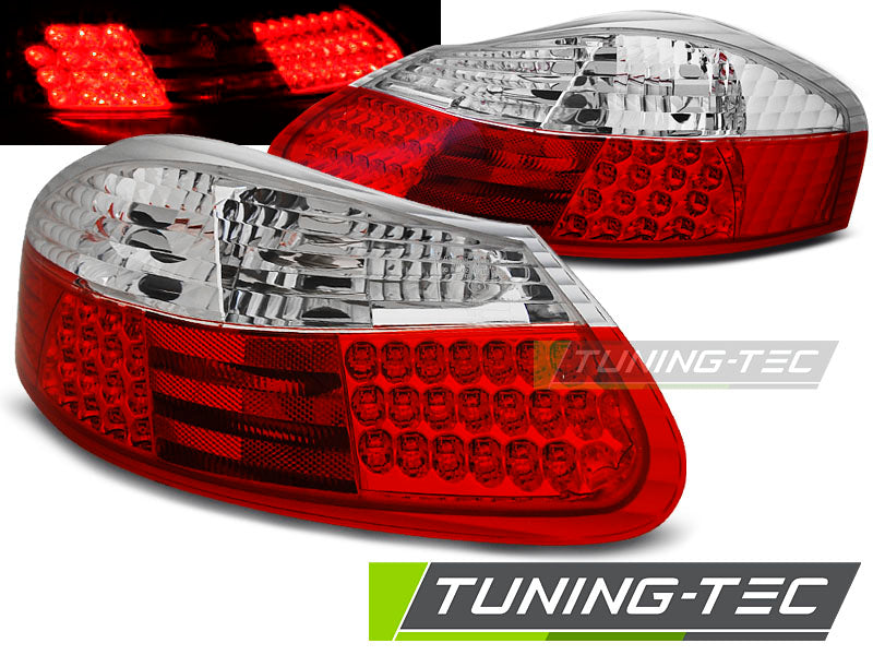 Tuning-Tec LED Rückleuchten für Porsche Boxster 986 96-04 rot/weiß