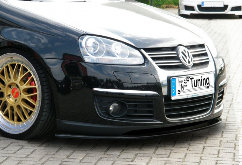 CUP Frontspoilerlippe ABS Volkswagen Jetta 5, 1KM Bj.: 2005-2010 Schwarz Matt