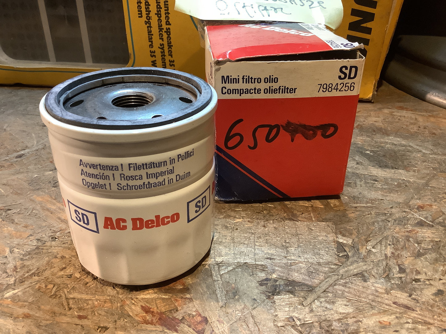 Auto Modell unbekannt Ölfilter Original AC Delco NEU