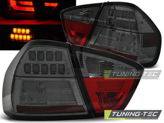 Tuning-Tec LED Lightbar Rückleuchten für BMW 3er E90 05-08 rauch