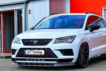 CUP Frontspoilerlippe ABS Cupra Ateca 5FP Bj.: 2018-2020 Schwarz Glanz