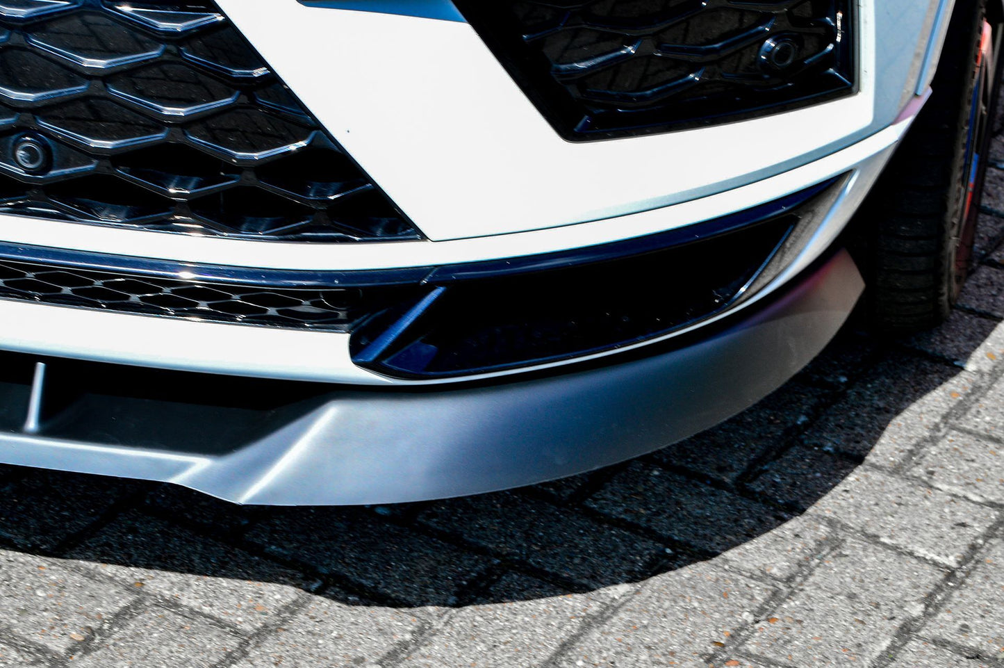 CUP Frontspoilerlippe ABS Cupra Ateca 5FP Bj.: 2018-2020 Schwarz Glanz