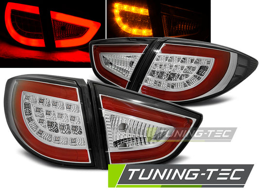 Tuning-Tec LED Lightbar Rückleuchten für Hyundai IX35 09-13 chrom