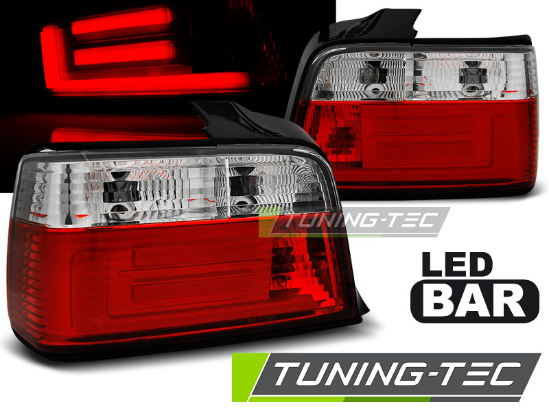 Tuning-Tec LED Rückleuchten für BMW 3er E36 Limousine 90-99 rot/klar