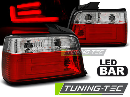 Tuning-Tec LED Rückleuchten für BMW 3er E36 Limousine 90-99 rot/klar