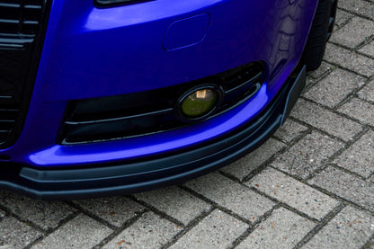 CUP Frontspoilerlippe ABS mit Seitenwing Audi A4 / B7 S-Line Carbon