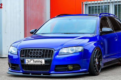 CUP Frontspoilerlippe ABS Audi S4 / B7 Bj.:2004-2009 Schwarz Glanz