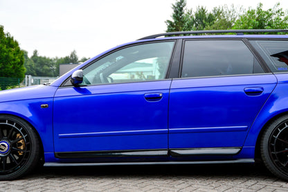 CUP Seitenschwellersatz Audi S4 / B7 Bj.:2004-2009 Schwarz Matt
