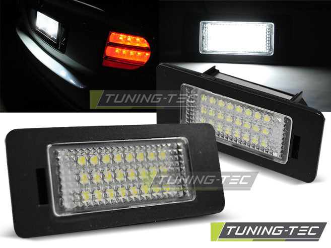 Tuning-Tec LED Kennzeichenbeleuchtung für Audi A4 B8 / A5 / TT / Q5 / A6 4G / A1 / A7 Skoda Yeti / Fabia II / Superb Kombi...