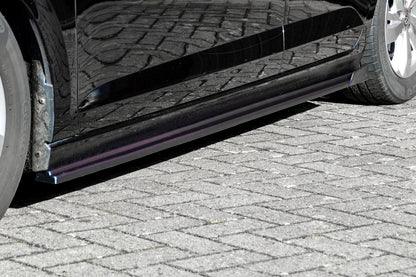 Seitenschwellersatz mit Wing Volkswagen Polo 6 , 2G/AW Schwarz Glanz