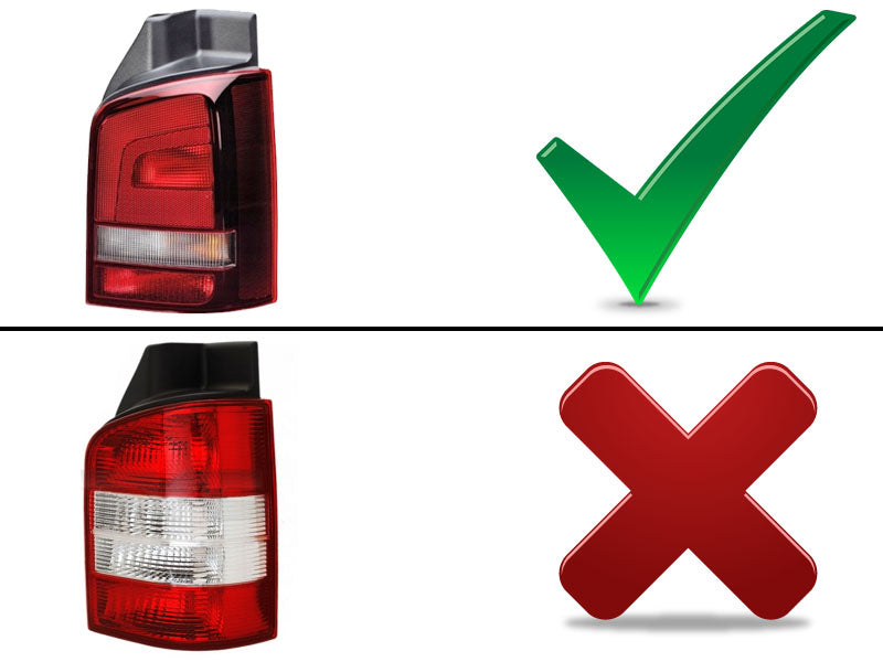 Tuning-Tec LED Lightbar Rückleuchten für VW T5 GP 10-15 rot/klar