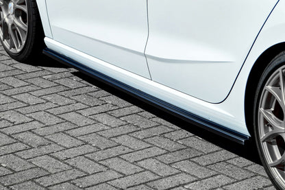 Seitenschwellersatz ABS Seat Ibiza 5 6F KJ Bj.:2017-2021 Schwarz Glanz