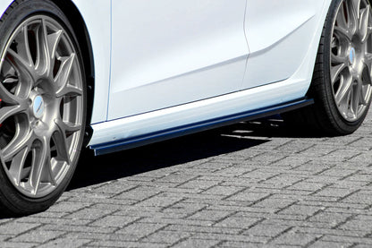 Seitenschwellersatz ABS Seat Ibiza 5 6F KJ Bj.:2017-2021 Schwarz Glanz