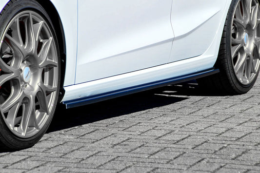 Seitenschwellersatz ABS Seat Ibiza 5 6F KJ Bj.:2017-2021 Schwarz Glanz