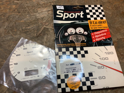 VW Golf III Tachometer Kit Original Kit Personalización Sport NEU