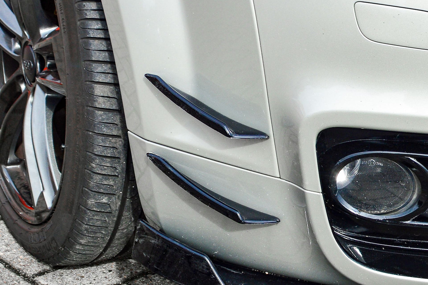 Seitenflaps Satz Audi TT 8J S-Line Ab Bj.: 2006-2014 Schwarz Matt