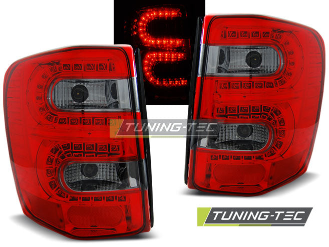 Tuning-Tec LED Rückleuchten für Chrysler Jeep Grand Cherokee 99-05 rot/rauch