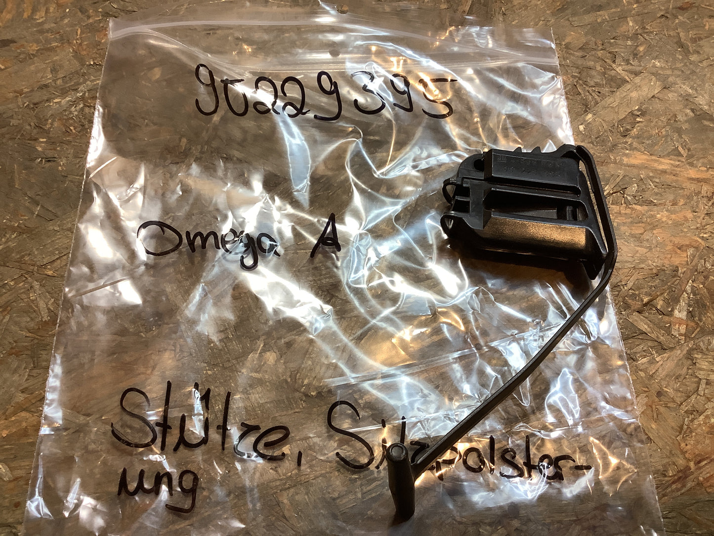 Omega A Stütze, Sitzpolsterung Original GM NEU