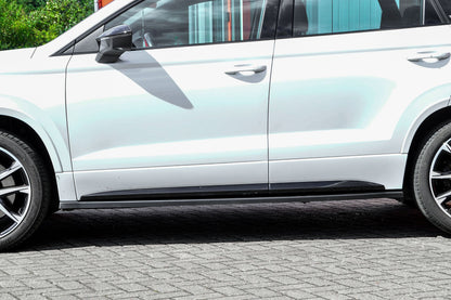 Heckansatz Seitenteile ABS Cupra Ateca 5FP Bj.: 2018-2020 Schwarz Matt