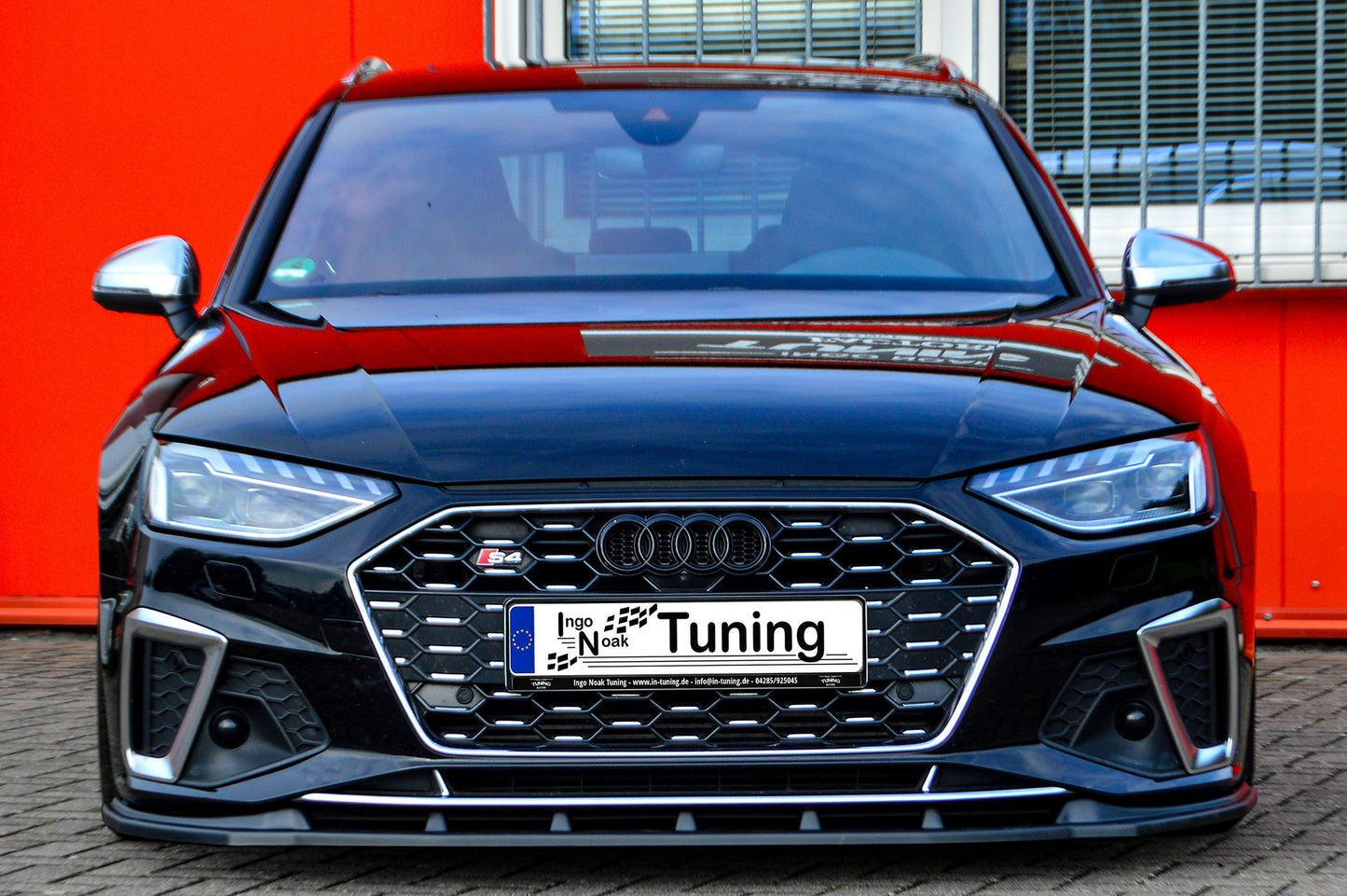 CUP Frontspoilerlippe ABS Audi A4 Facelift, B9 8W ab Bj.:2019- Carbon