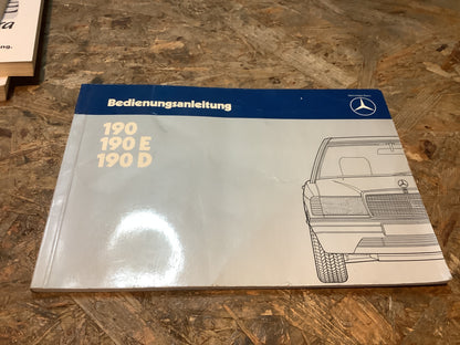 Mercedes-Benz Bedienungsanleitung 190, 190E, 190D