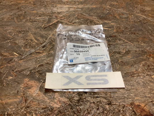 Chevrolet Matiz/Spark; Vectra C Caravan Emblem „xs“ Original GM NEU